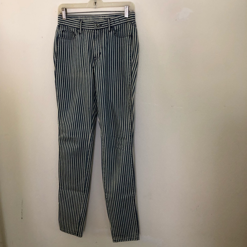 Alexa Chung for Madewell Striped Pants Sz 26 Waist